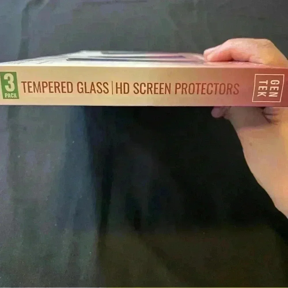 Gen Tek 3 Pk Privacy Glass HD Tempered Screen Protectors Fits iPhone 14 13 12